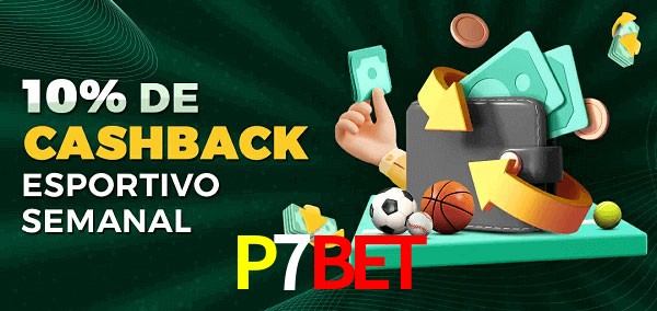 10% de bônus de cashback na P7Bet